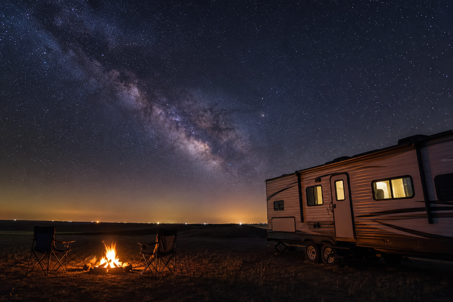 Stargazing Near Lubbock TX During Summer Camping